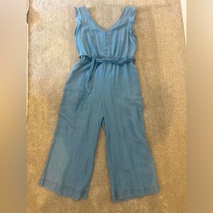 Loft Chambray Jumpsuit